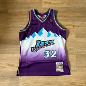 Throwback Jazz Jersey Karl Malone